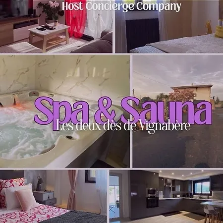 Les 2 Des De Vignabere - Maison Avec Sauna *